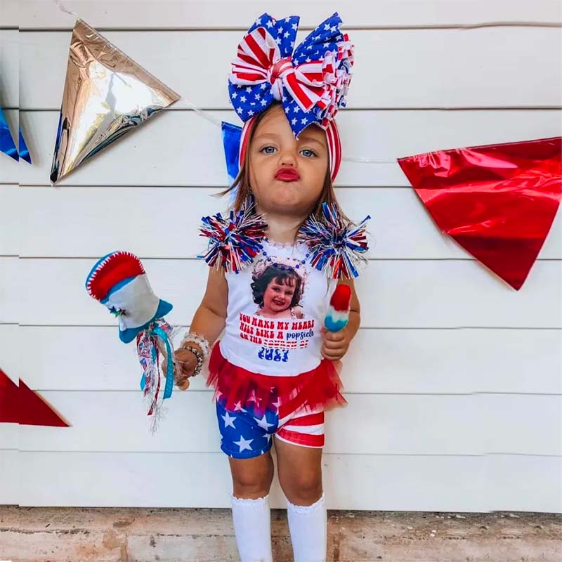 Baby 4th of July Set.