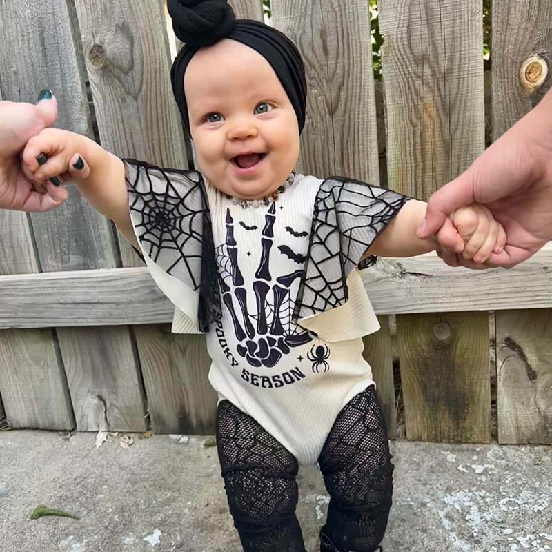 Baby Girl Halloween Romper