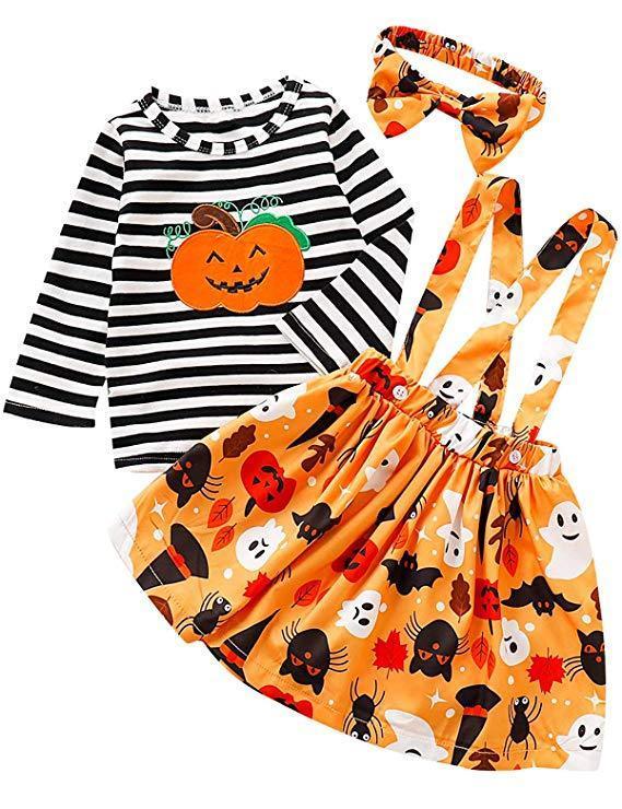 Halloween  Overalls Dress-visikids