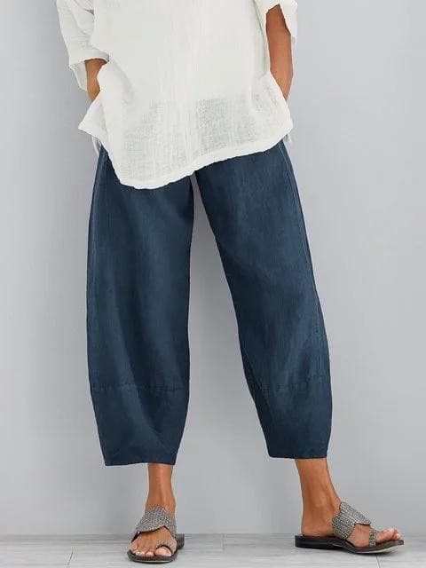 Cotton&Linen Casual Pants.