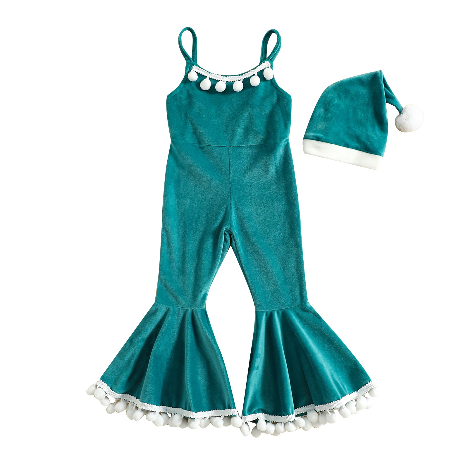  2-piece Christmas Jumpsuit 