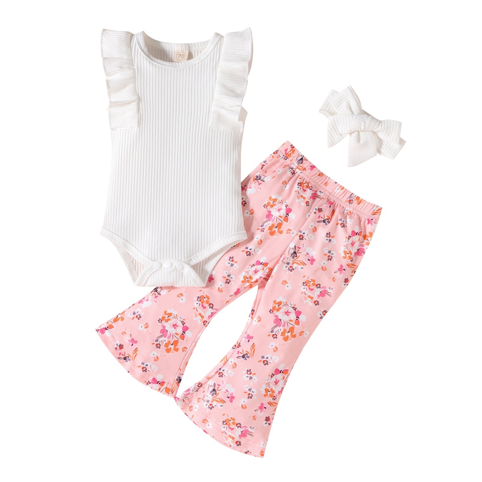 3-Piece Baby Flora Suits-visikids