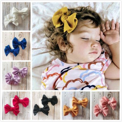 2-Piece Baby Bow Hair Band + Hair Clip-visikids