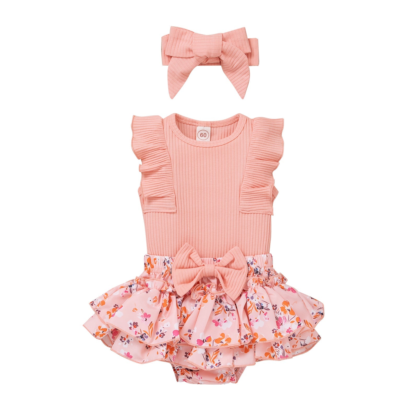 3-piece Floral Print Suit-visikids