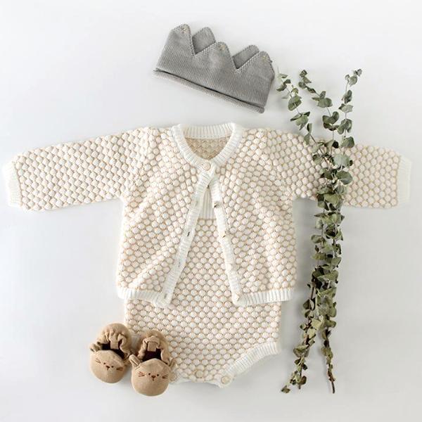 2-piece Baby Cute Sweater Set.