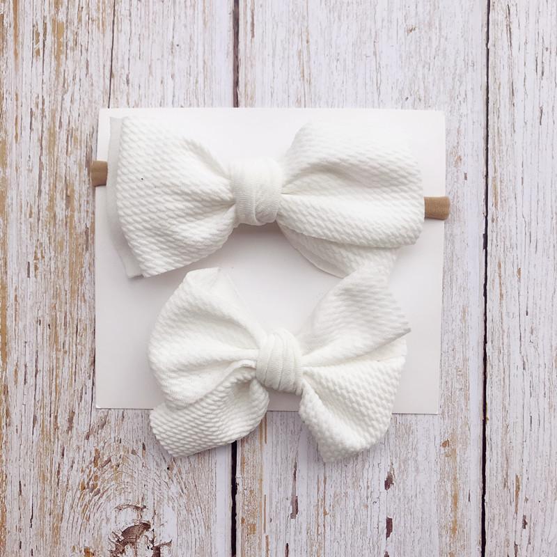2-Piece Baby Bow Hair Band + Hair Clip-visikids