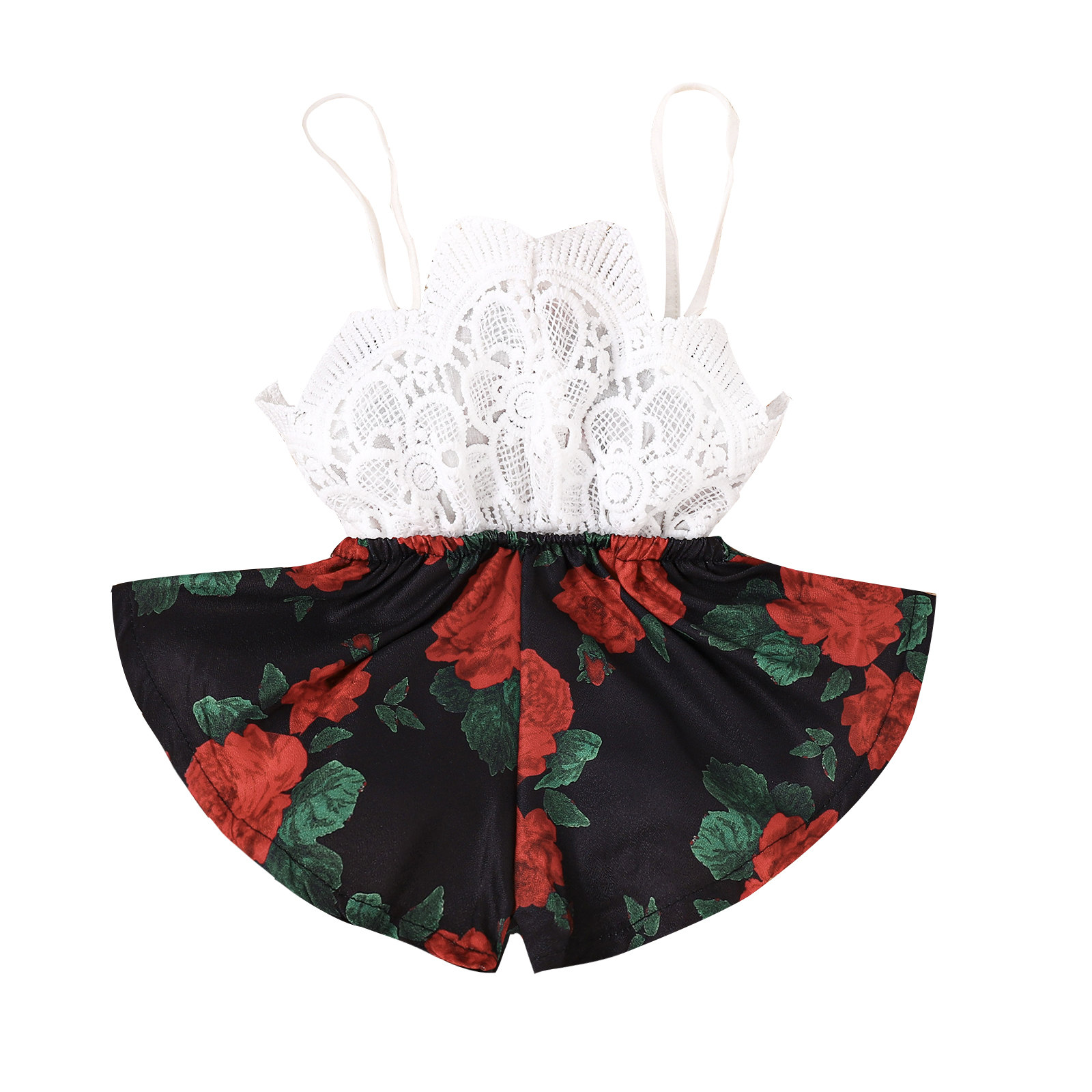 Baby Lace Rose Jumpsuit