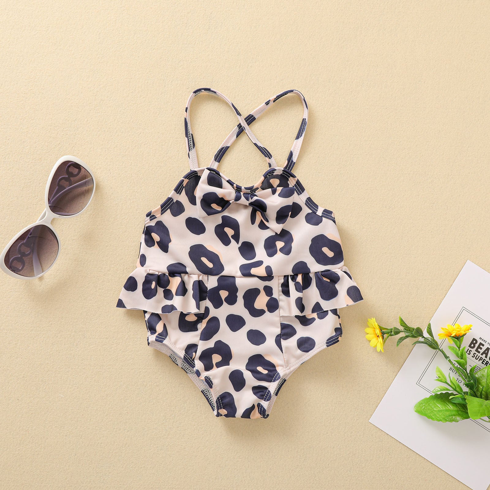 Leopard Print Swimsuit.