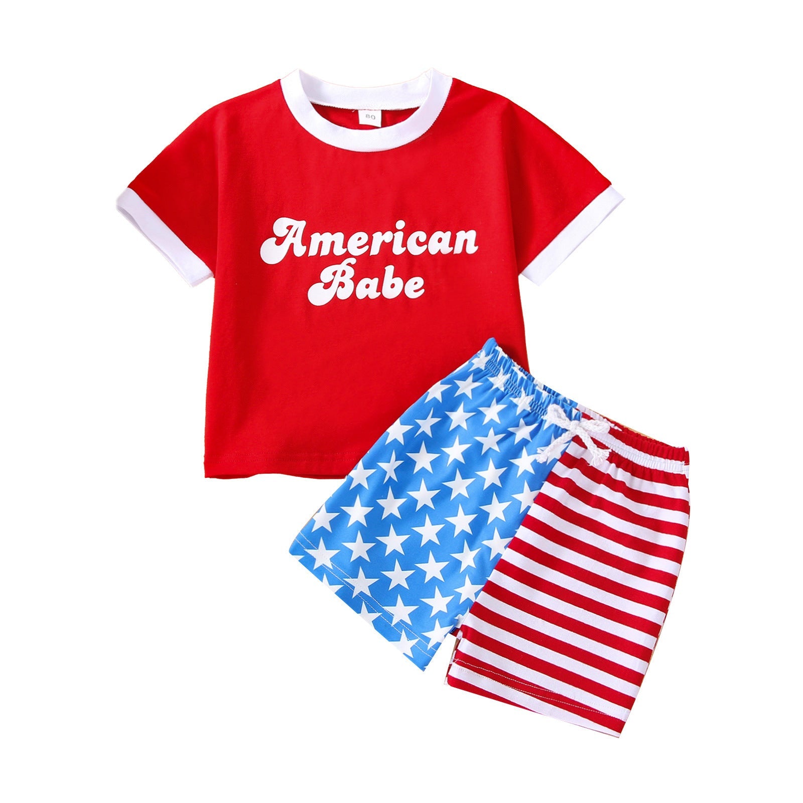 American Babe Print Suit.