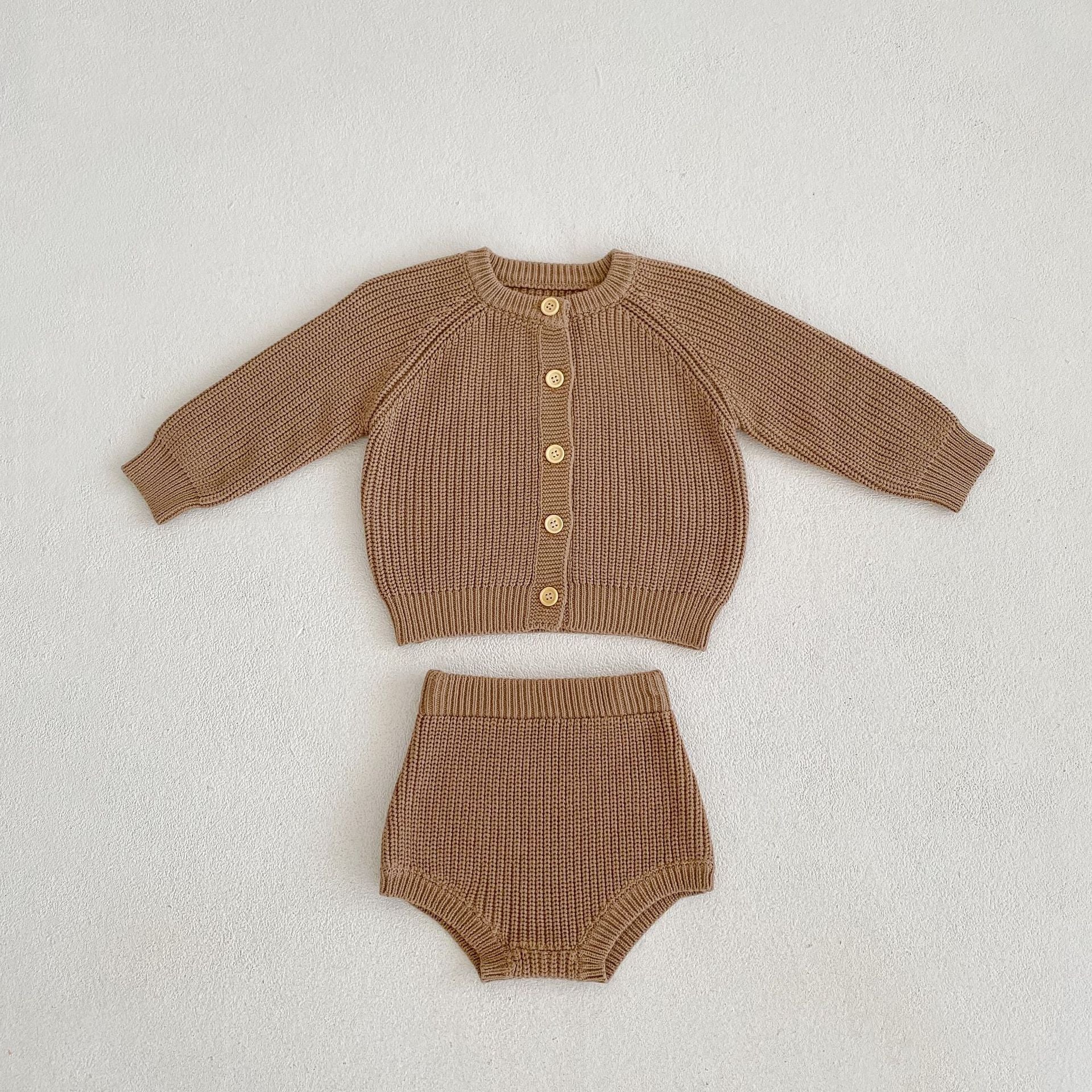2-Piece Baby Pure Knit Set.