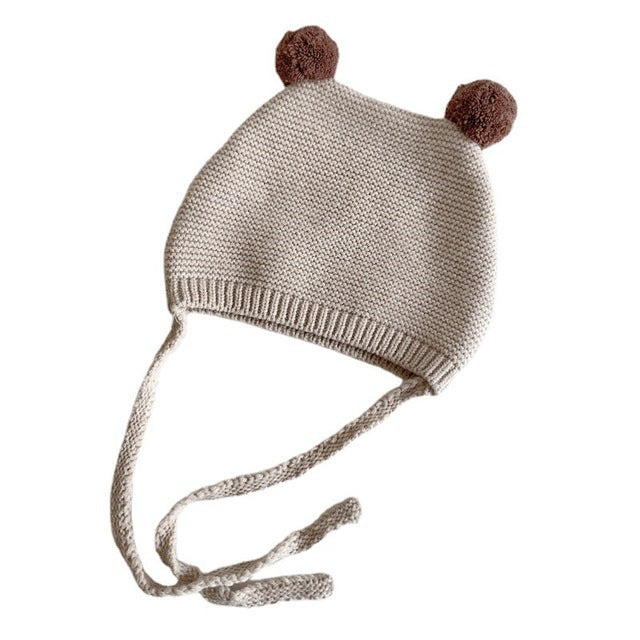 Baby Bear Knit Hat.