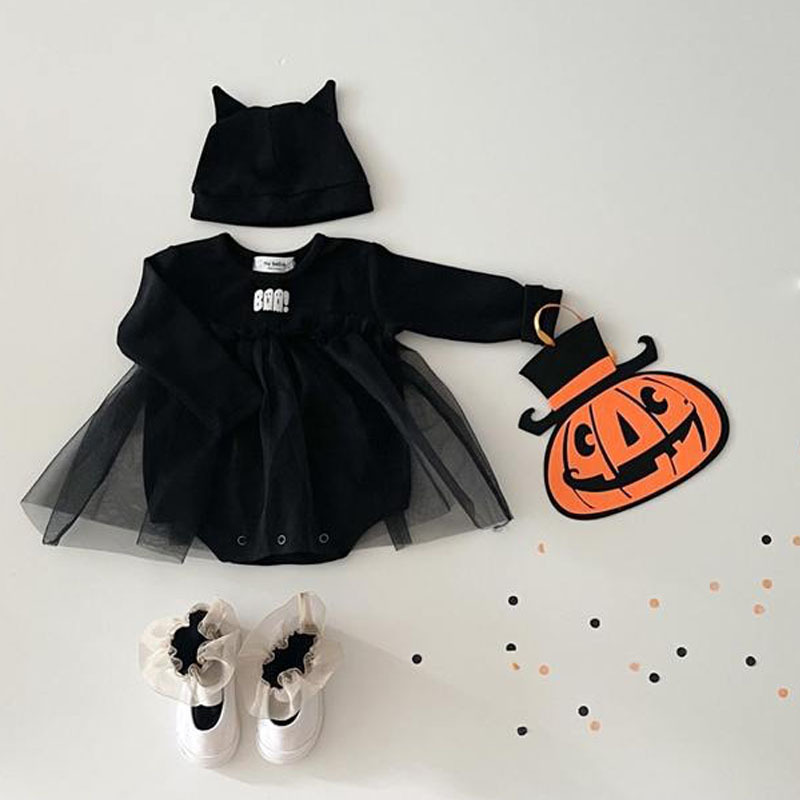 Halloween Ghost Baby Romper