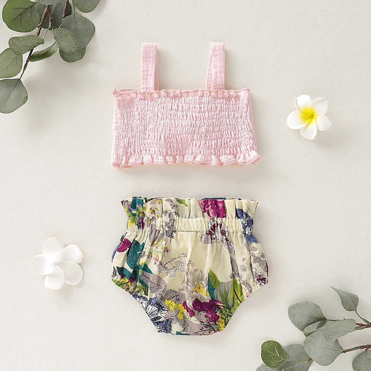 Infant Girl Pink Bow Romper-visikids