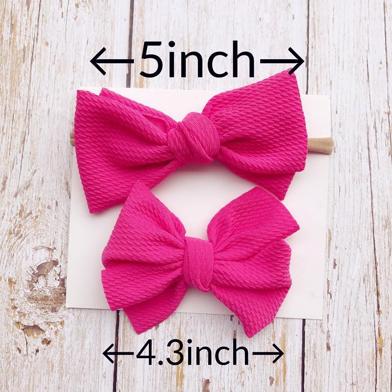 2-Piece Baby Bow Hair Band + Hair Clip-visikids