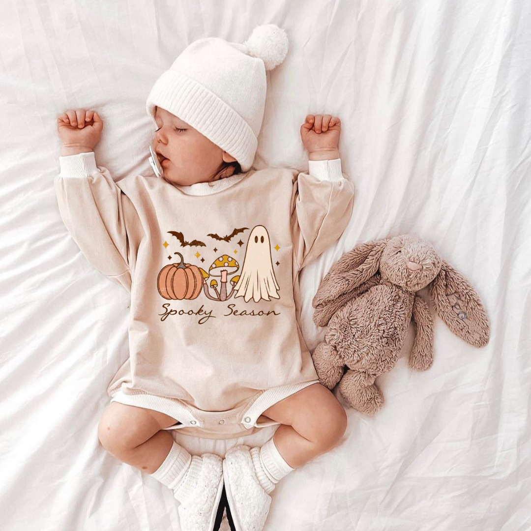 Baby Halloween Print Rompers