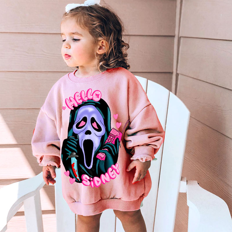 Baby Girl Halloween Sweatshirt