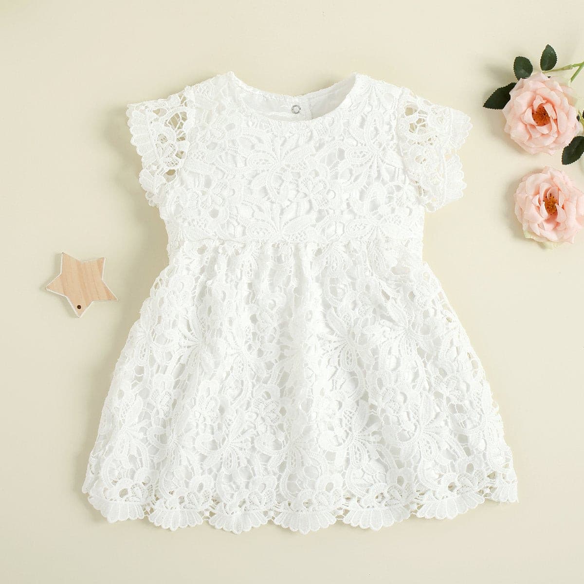Baby Girl Lace Dresslulububbles