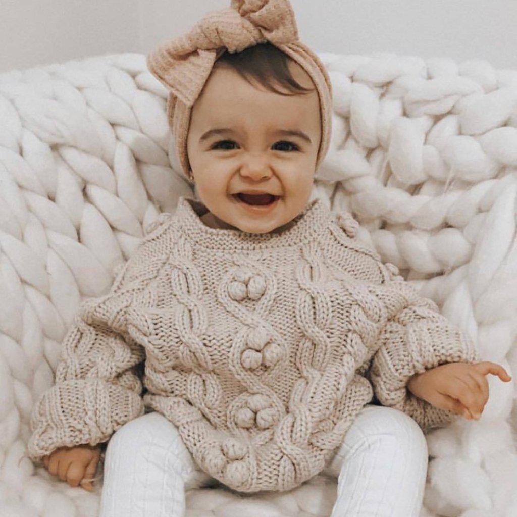 Lovely Handmade Baby Sweater.