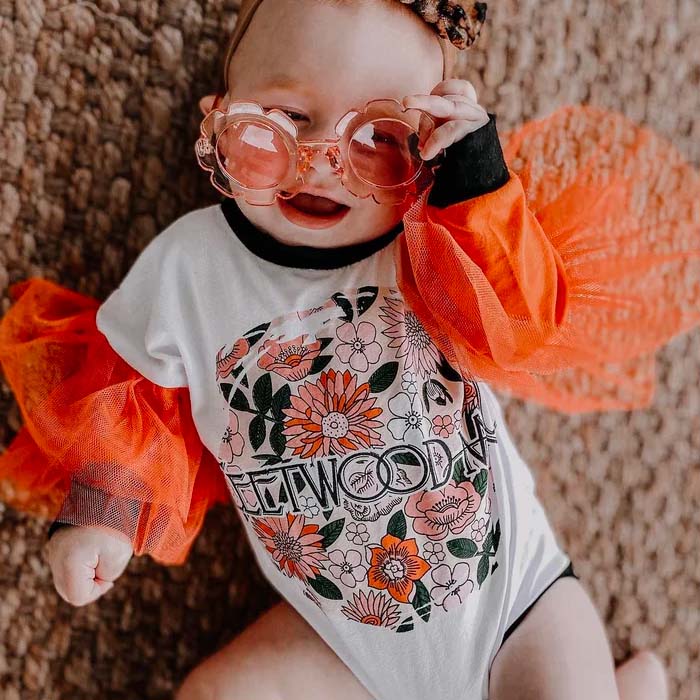 Baby Fleetwood Mac Romperlulububbles