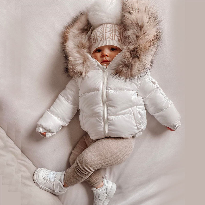 Baby all in one winter sale coat