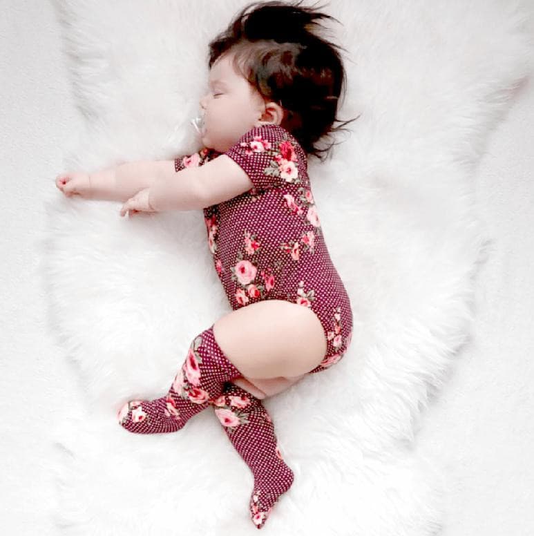 2-piece Baby Shivering Bodysuit.