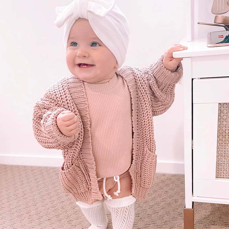 Baby Handmade Sweater Coatlulububbles