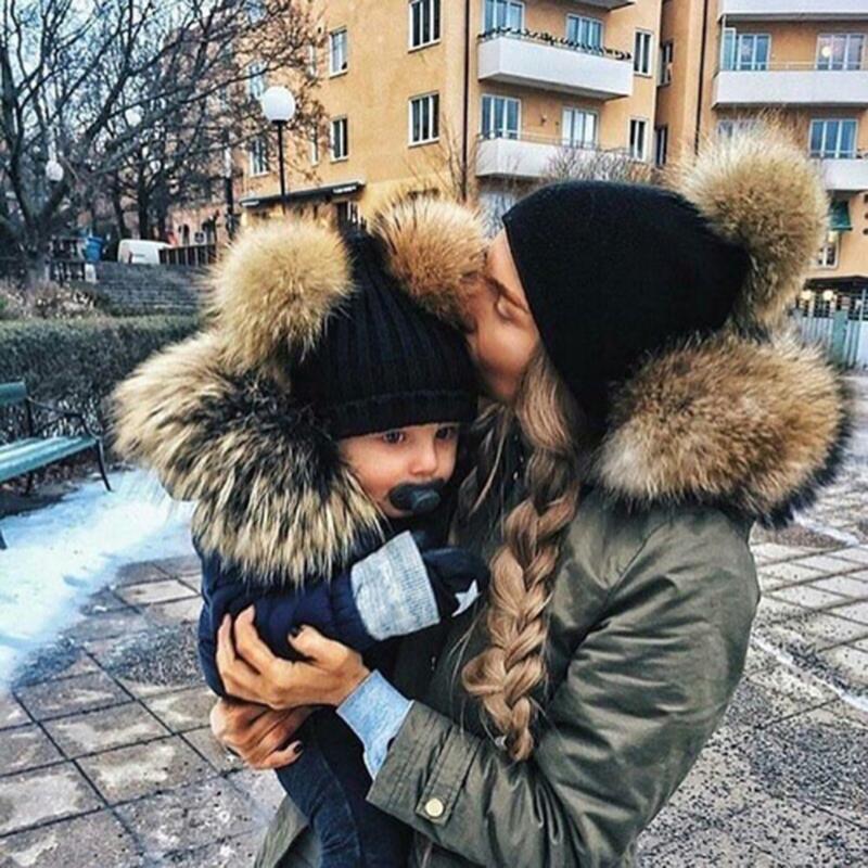 Lovely Winter Parent-child Hat.
