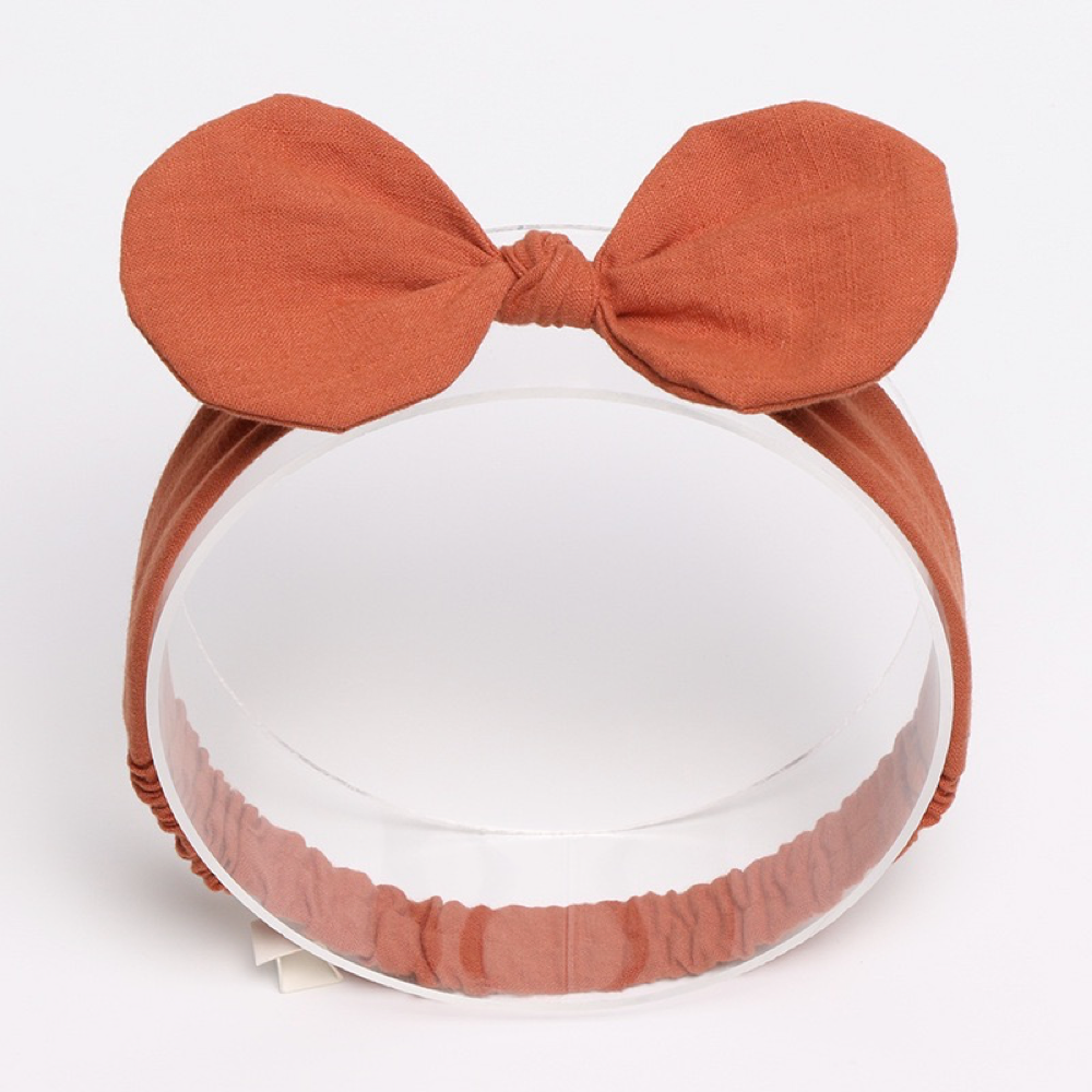 Baby pure cotton hair band.