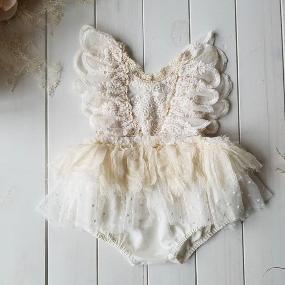 Baby Girl Lace Romper-lulububbles