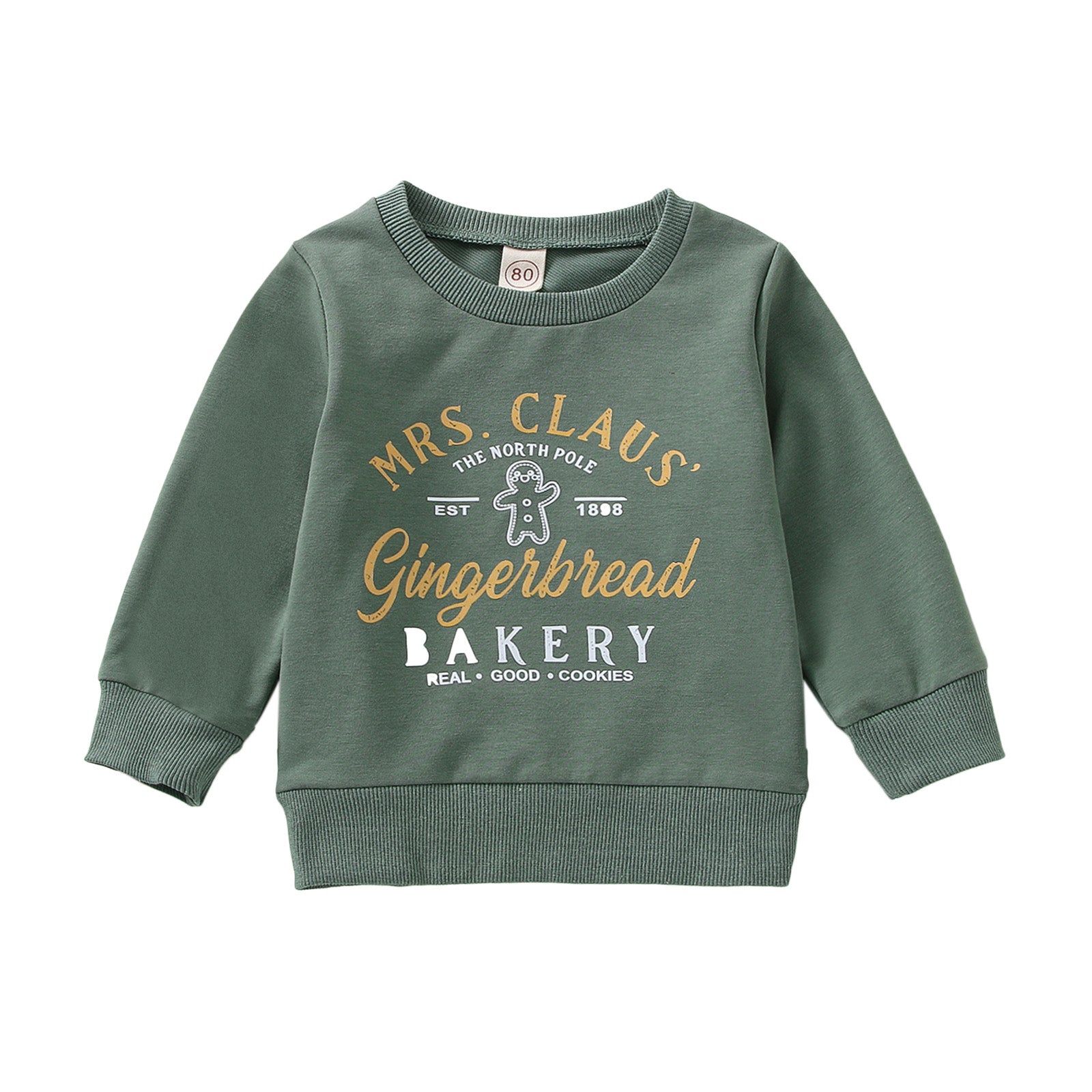 Toddler Gingeiniead Tops.
