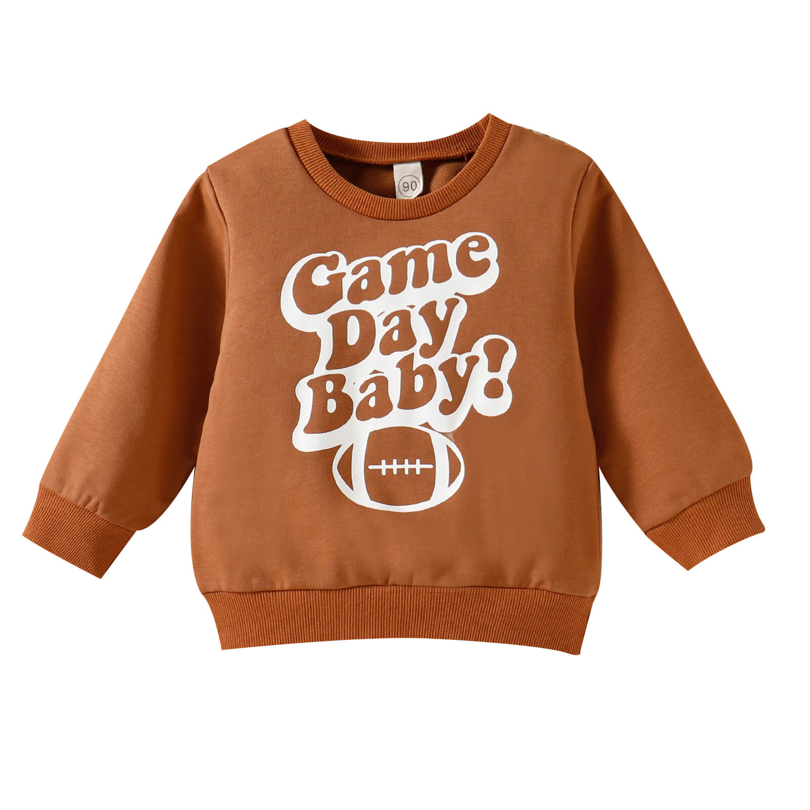 Kid Coffee Letter Pullover.