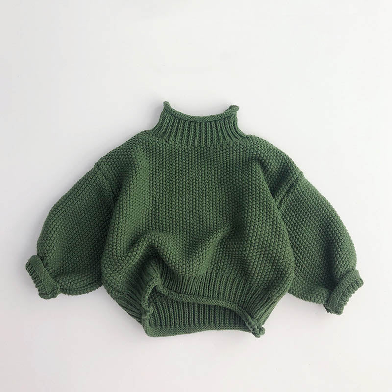 Toddler Solid Color Sweaters.