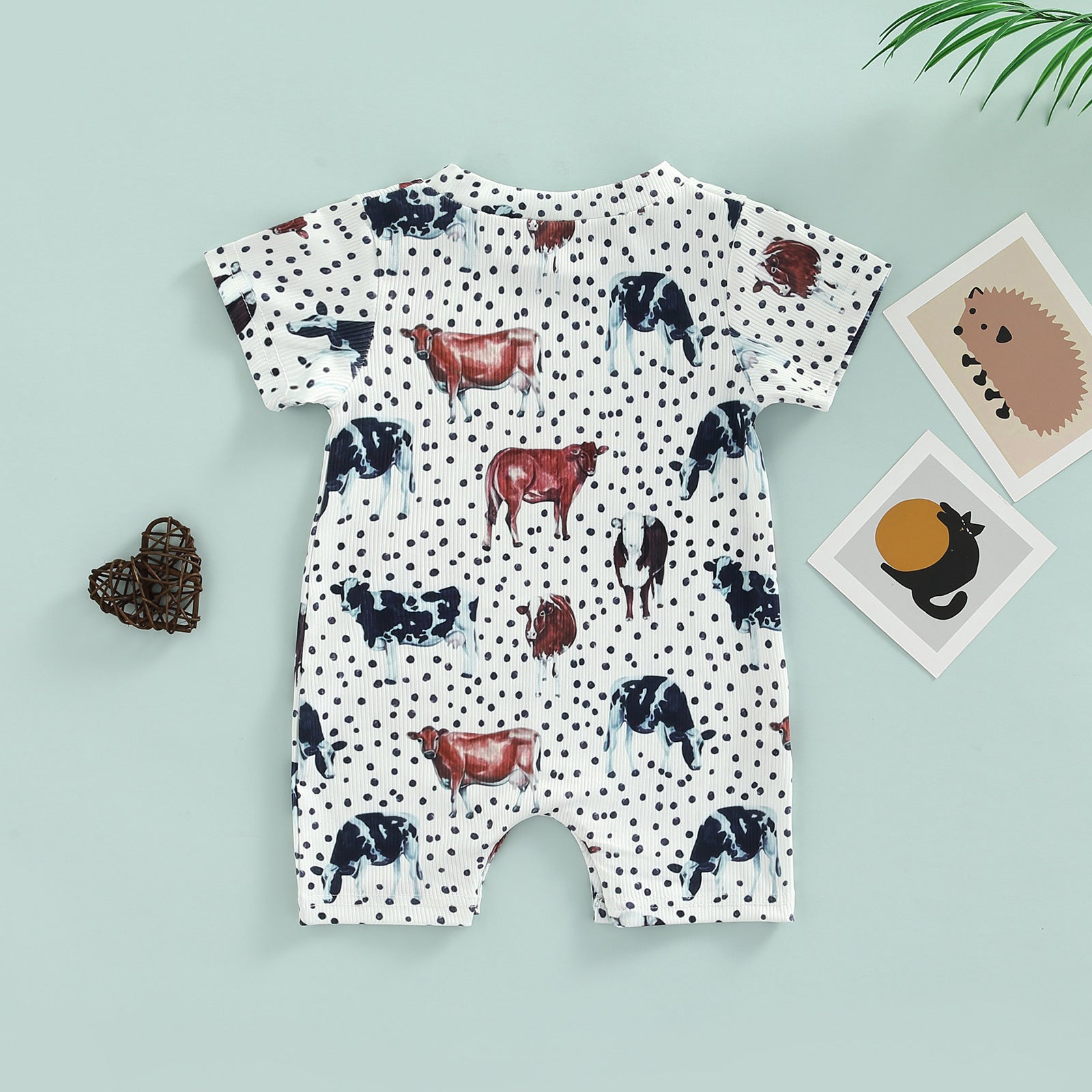 Baby Animal Print Jumpsuit.