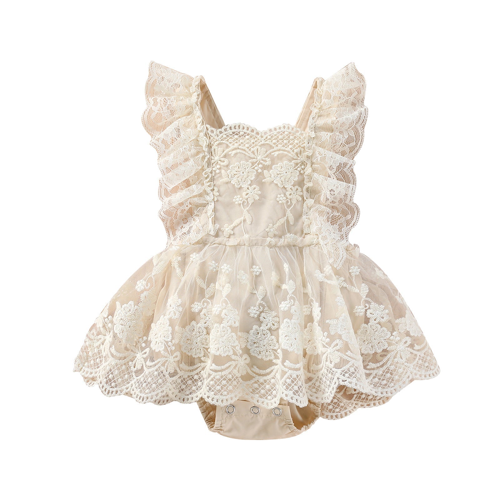 Baby Gril Lace Rompers.