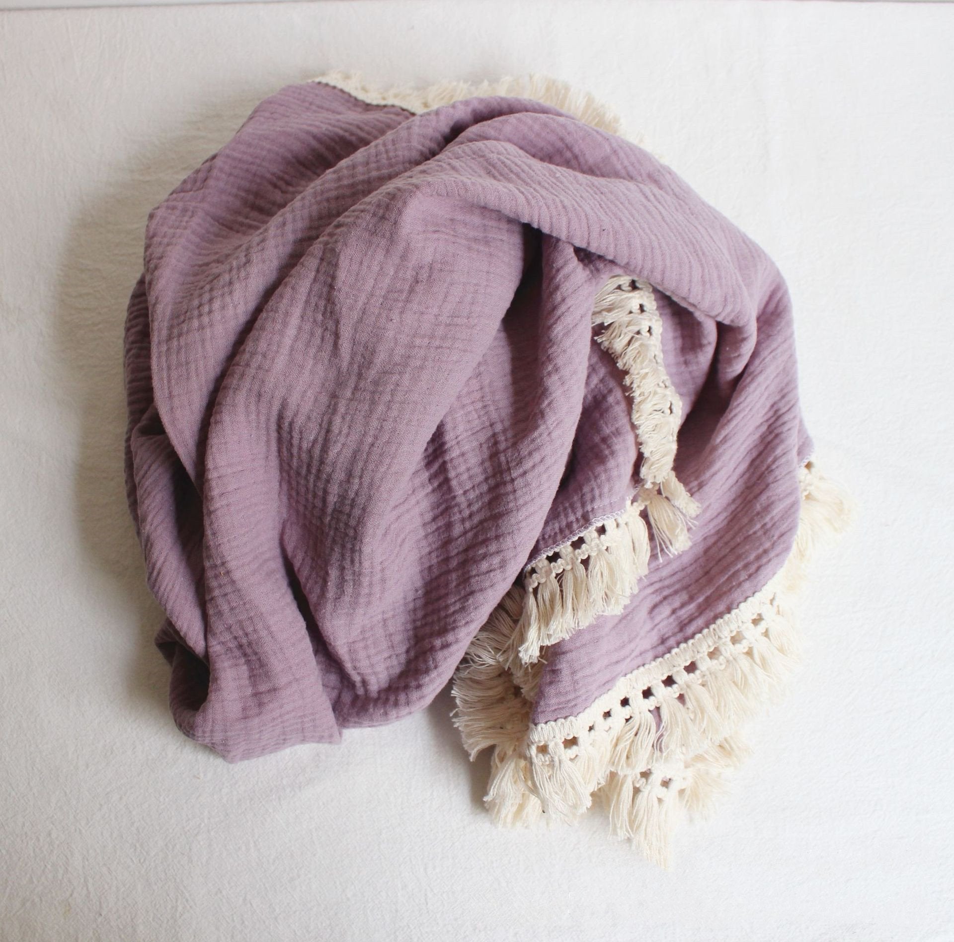 Baby Tassel Blanket Air-Conditioning Quilt.