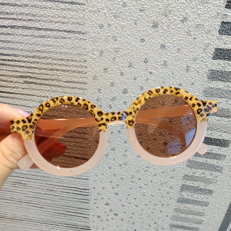 Baby Fashion Leopard Glasses.