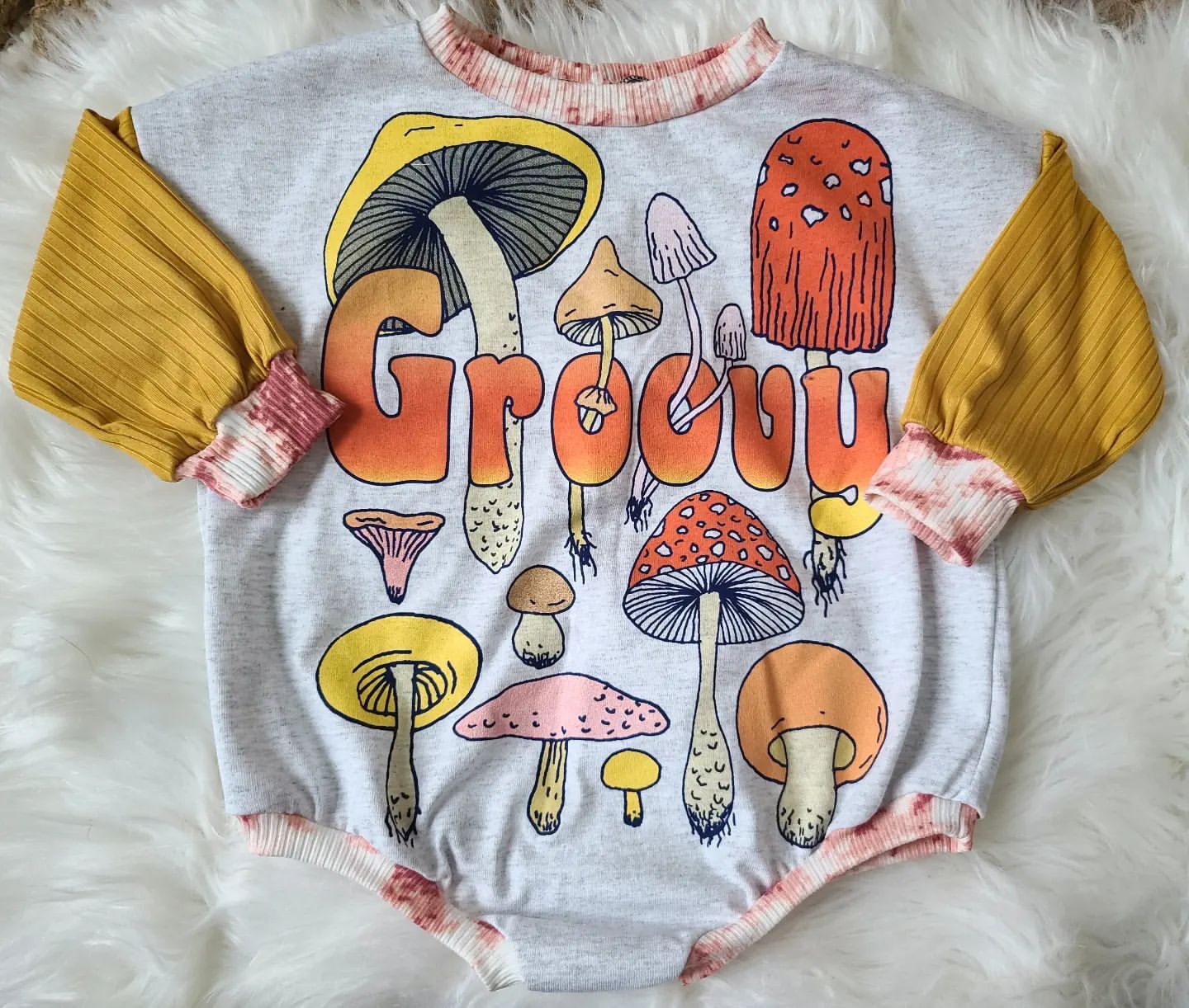 Baby Groovy Rompers.