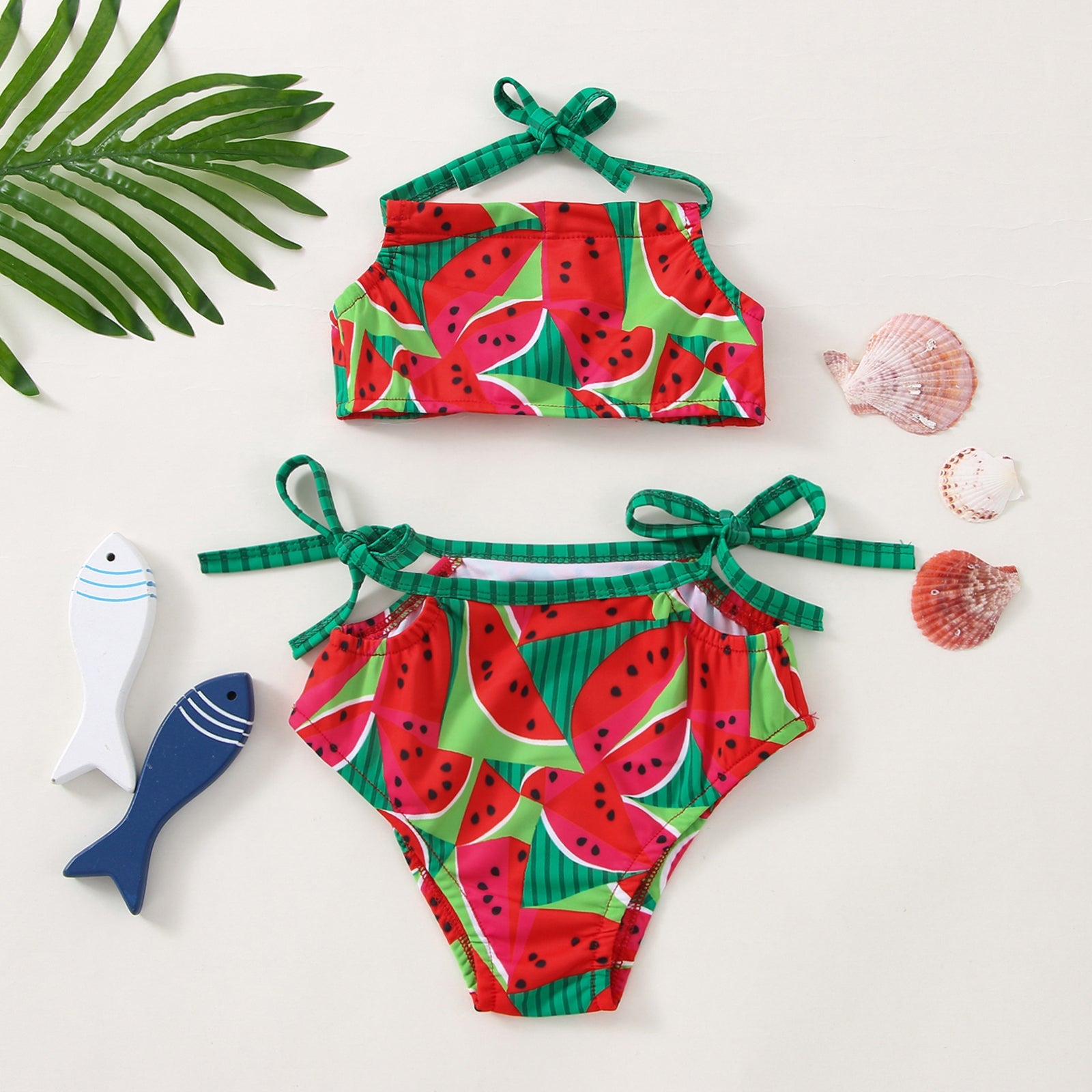 Watermelon Print Swimsuit.