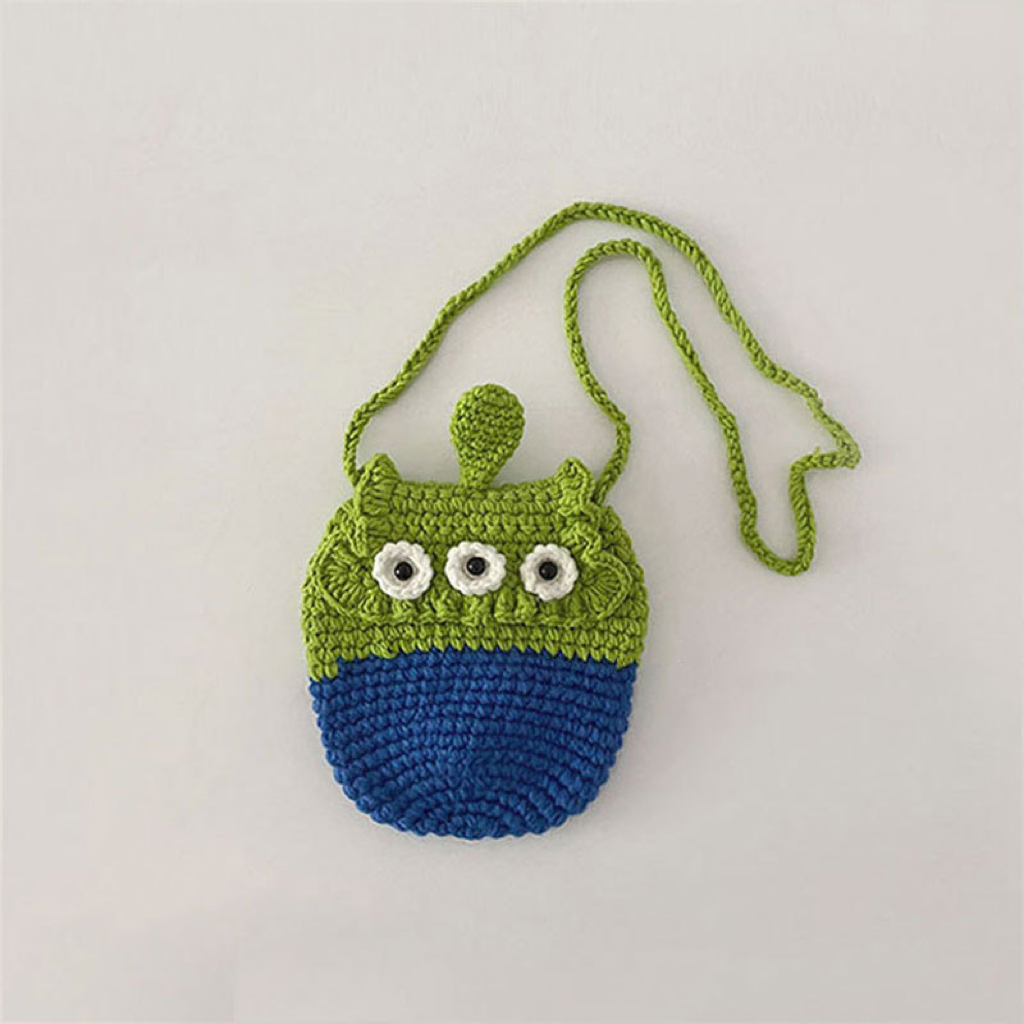 Baby Monster Knit Bag.