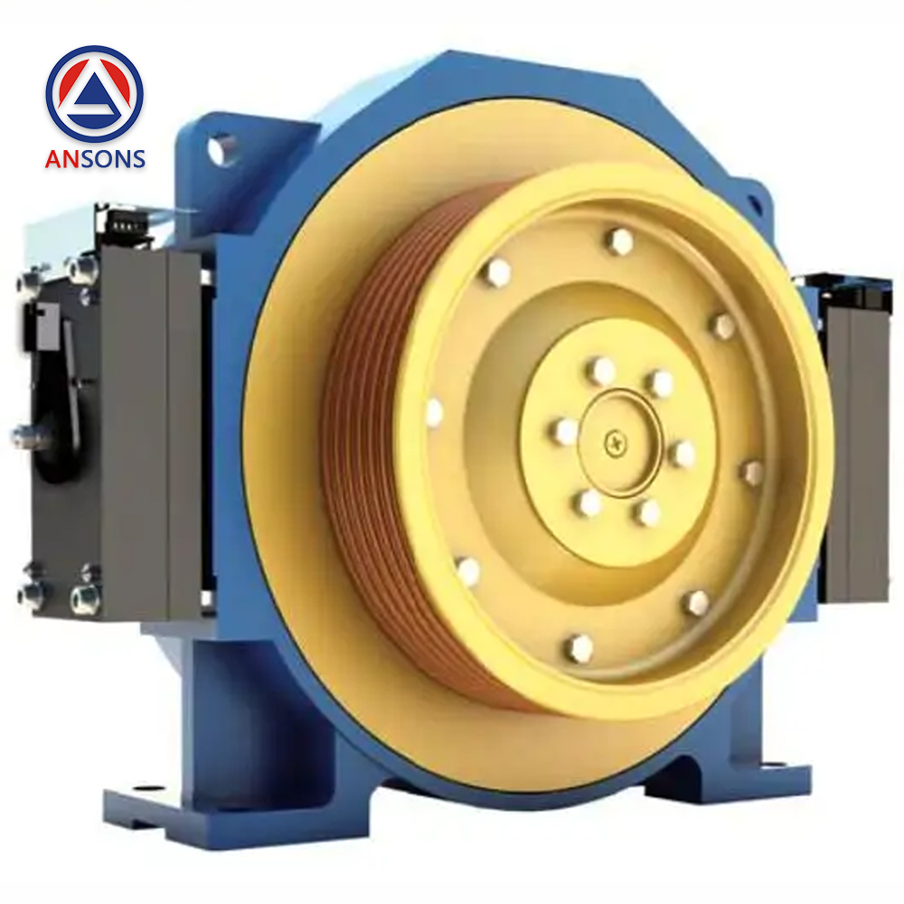 MONADRIVE Elevator Permanent Magnet Synchronous Gearless Traction Machine Lift Motor MCK300 Ansons Lift Spare Parts