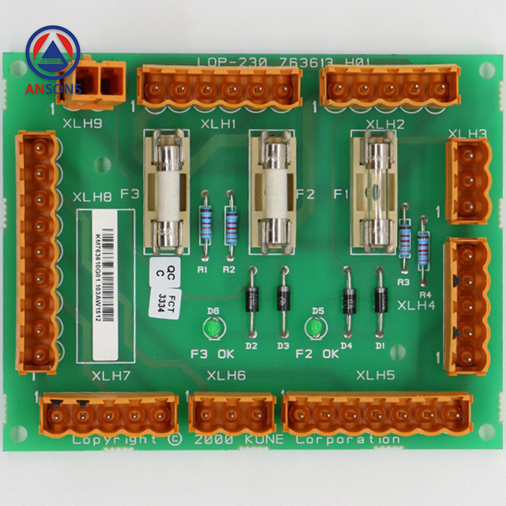KONE Elevator Machine Roomless Safety Circuit PCB Board KM763610G01 KM