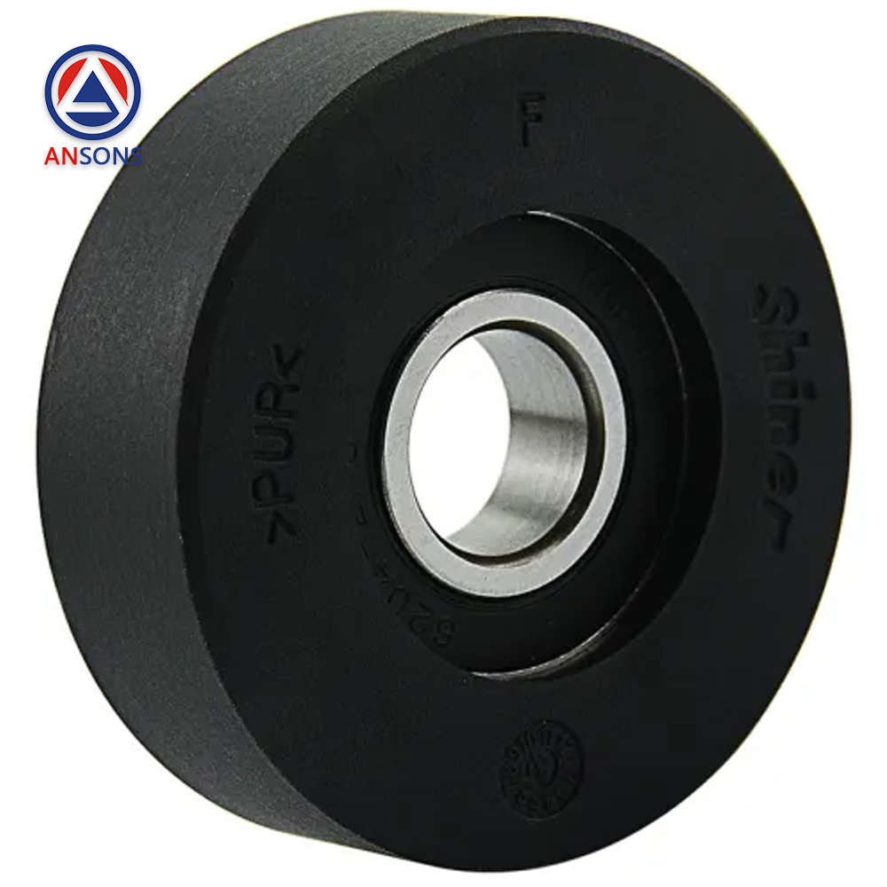 Fujitec Escalator Step Roller 75*23.5*6204 MM Ansons Escalator Spare Parts
