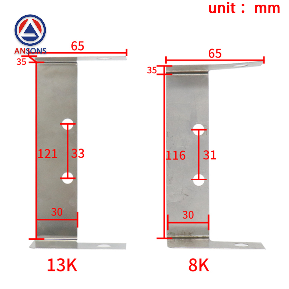 Hitachi Elevator Car Guide Shoe Silencing Shim Guide Shoe Pad 8K 31mm 