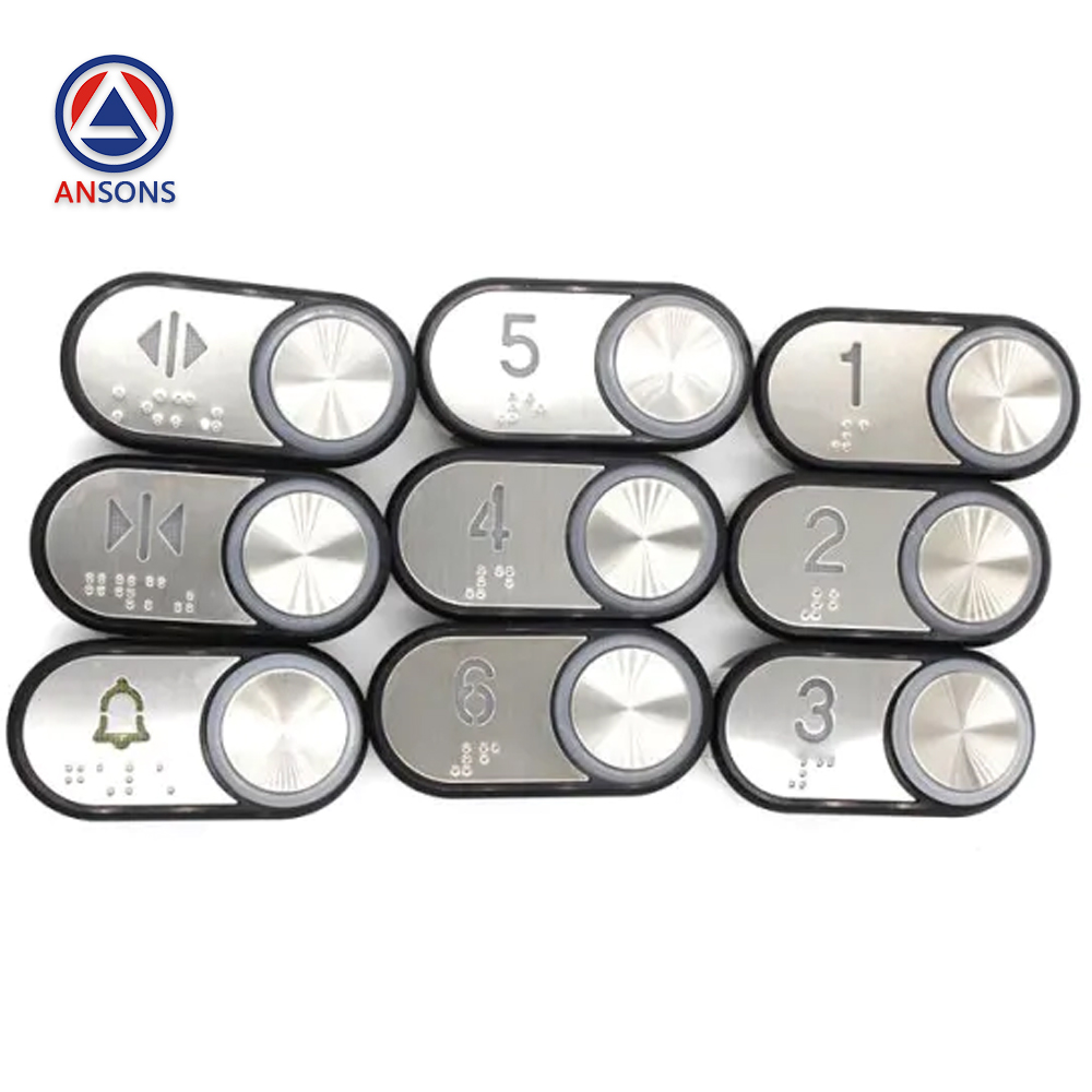 STEP Elevator Push Button KA115 KA115-2LED-081209 Red Light Ansons Lift Spare Parts