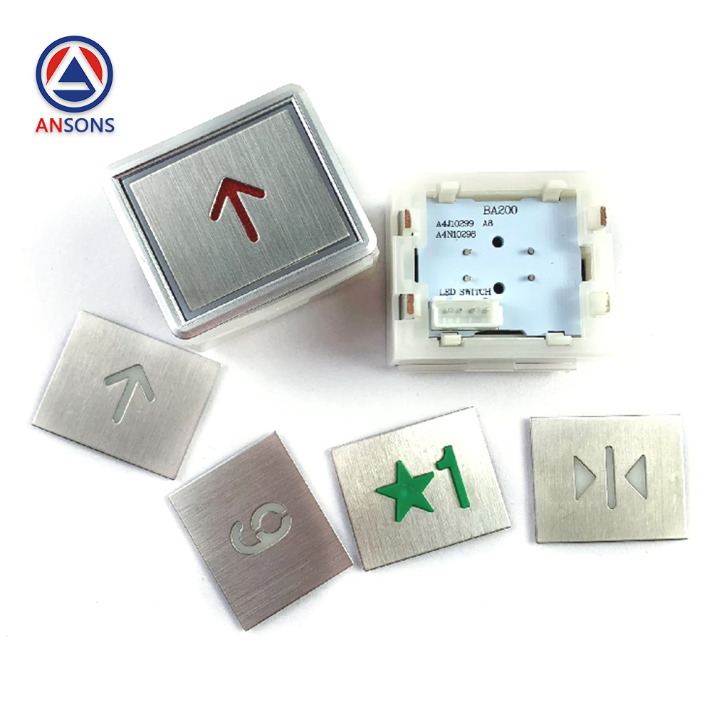 BST Elevator Button BA200 BA203 A4J10299 A4N10298 Ansons Lift Spare Parts