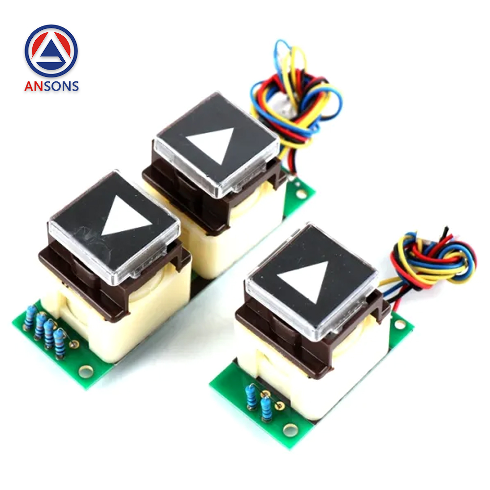 Mitsubishi Elevator Push Button MTB-2P J-M5498-02 MTB-1P J-M54 For SPVF Hall Door Ansons Lift Spare Parts