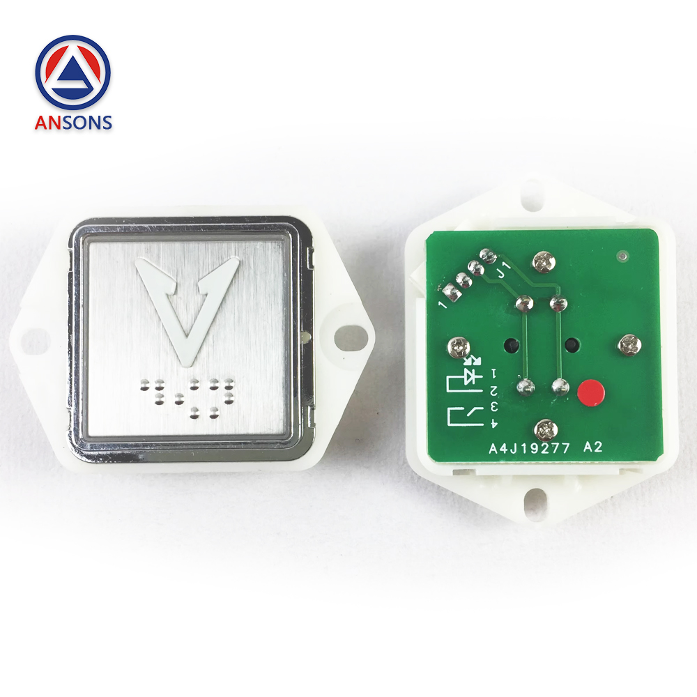 BST Elevator Push Button A4N19278 KA322PCB AK-45 KAN-J1115URB A4J19277 Ansons Lift Spare Parts