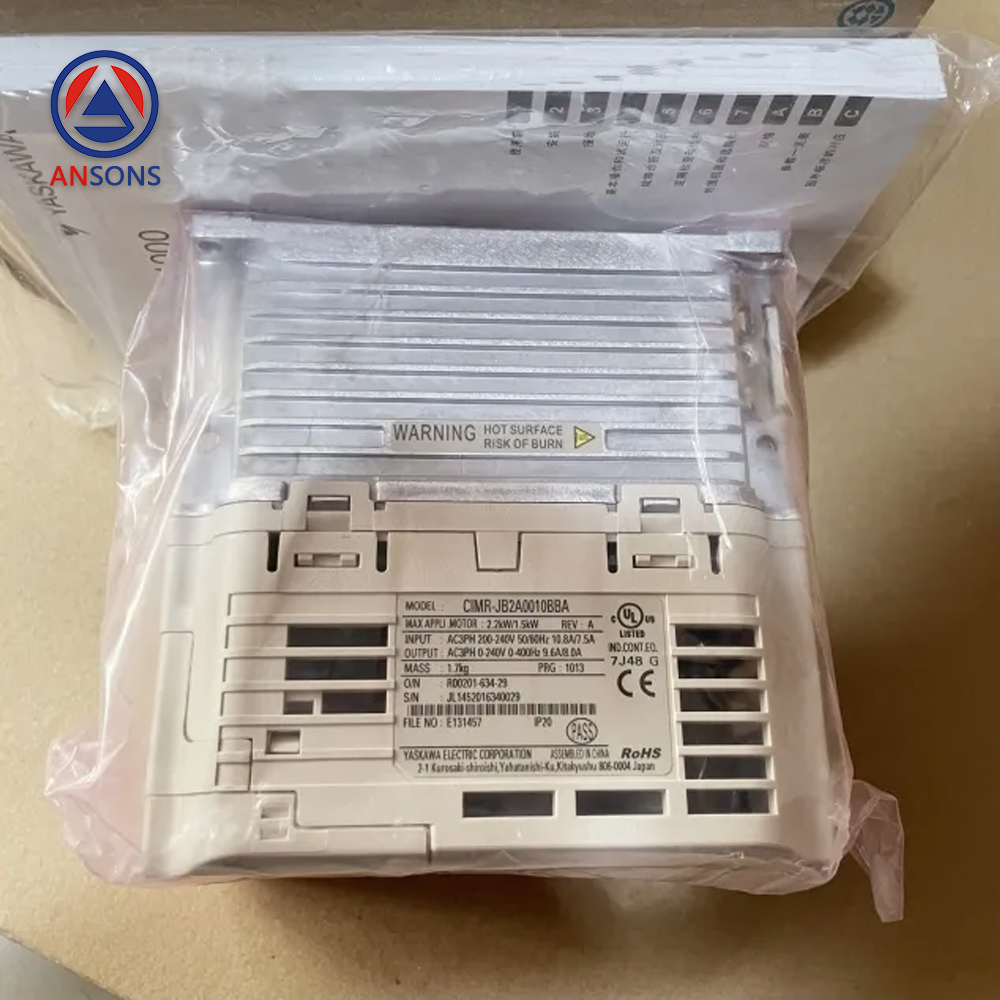 YASKAWA Elevator Drive Inverter J1000 CIMR-JB2A0010BBA Ansons Lift Spare Parts