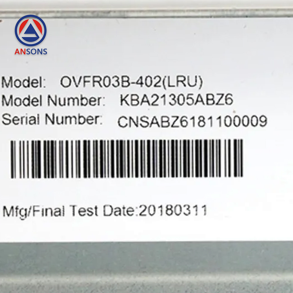 OTIS Elevator Drive Inverter OVFR03B-402(LRU) KBA21305ABZ6 KBA21305ABZ4 Ansons Lift Spare Parts