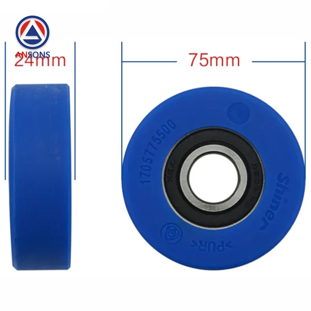 Thyssen Escalator Step Roller 75*24*6204 MM Ansons Escalator Spare Parts